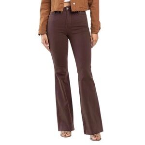 Judy Blue Women's Flare Jeans in Deep Brown